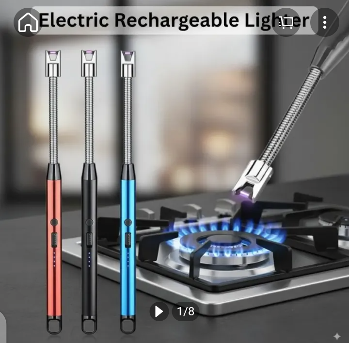 Chargeable fan decent White & black color_1