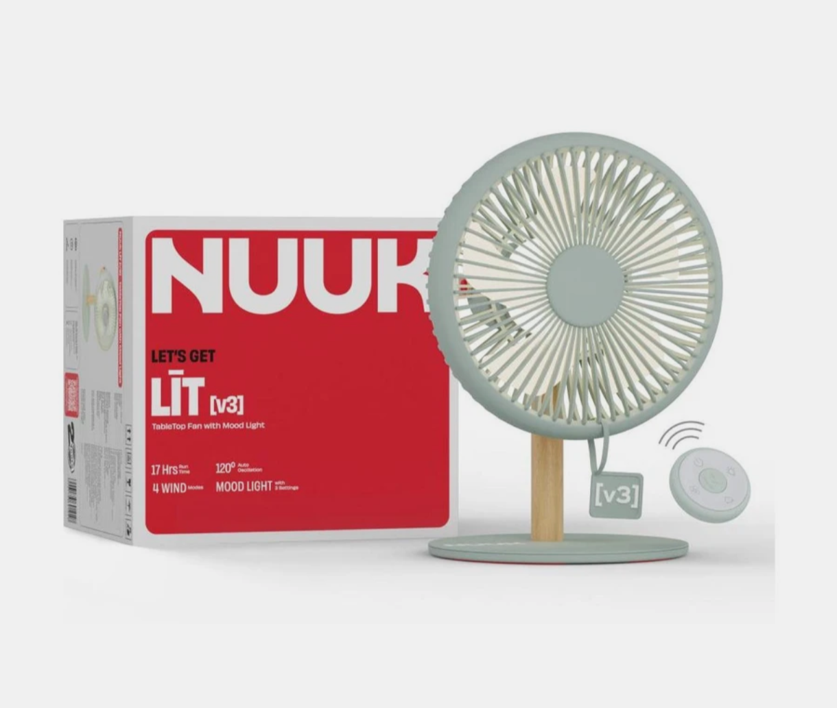 NUUK Lit V3 Rechargeable Table Fan_0
