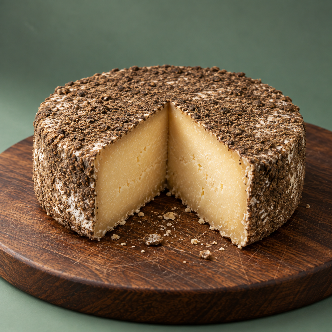 Tomme cendrée au poivre