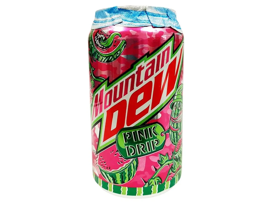 Bebida Pink Drip Mountain Dew Lata - 355 ml