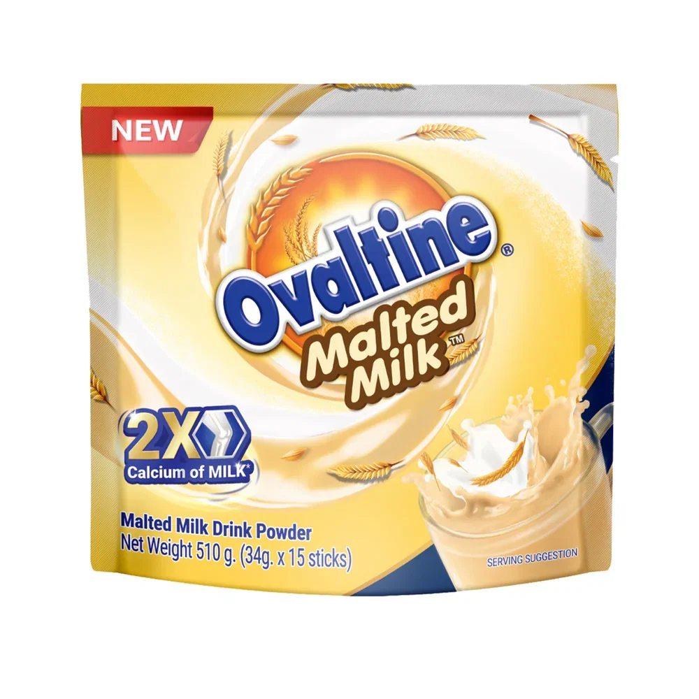 OVALTINE MALTED MILK 34G X 15 STICK