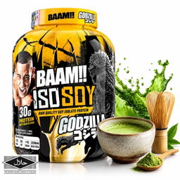 BAAM!!™ ISO-SOY Plant Protein Isolate (5lb / 2.3kg) | 30g Soy Isolate Protein • Vegan • Lactose-Free • Lab-Tested Premium Plant Protein