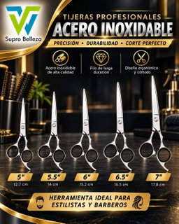 Tijeras de corte cabello  Profesional / unidad 
