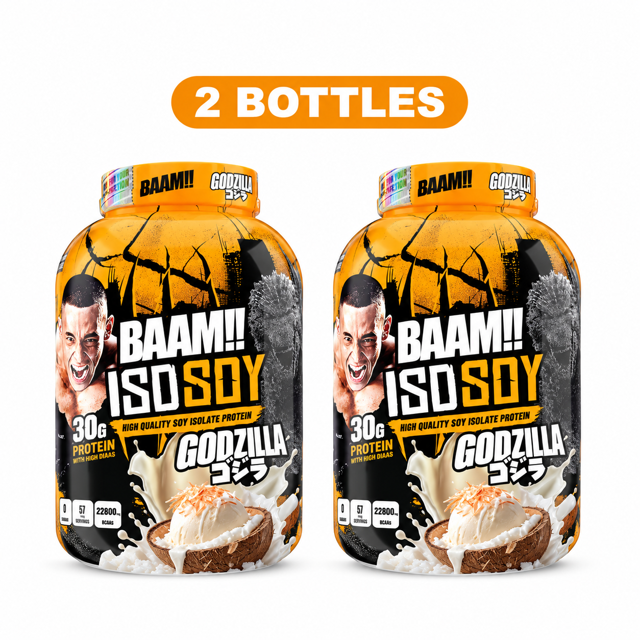 BAAM!!™ ISO-SOY Plant Protein Isolate (5lb / 2.3kg) | 30g Soy Isolate Protein • Vegan • Lactose-Free • Lab-Tested Premium Plant Protein_28