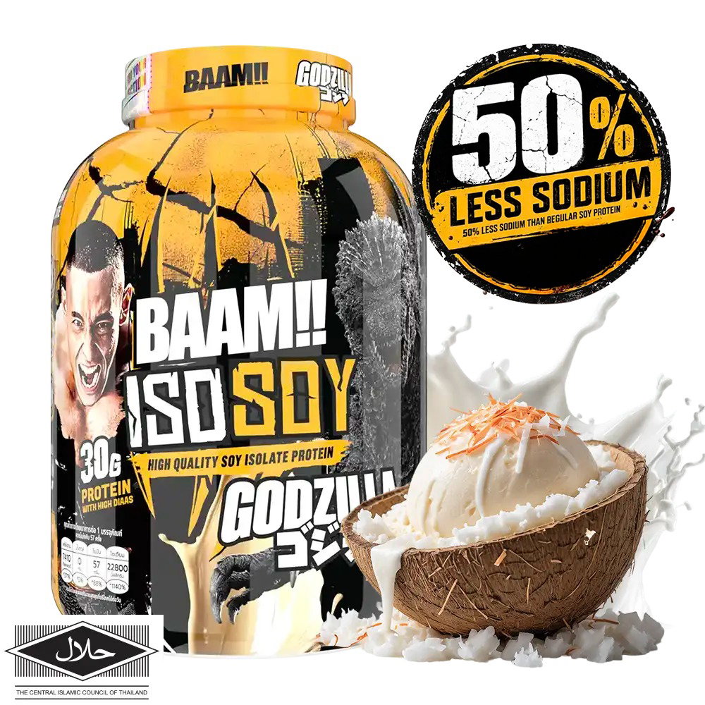 BAAM!!™ ISO-SOY Plant Protein Isolate (5lb / 2.3kg) | 30g Soy Isolate Protein • Vegan • Lactose-Free • Lab-Tested Premium Plant Protein_22