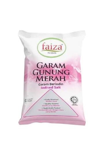 FAIZA GARAM GUNUNG MERAH 400GM