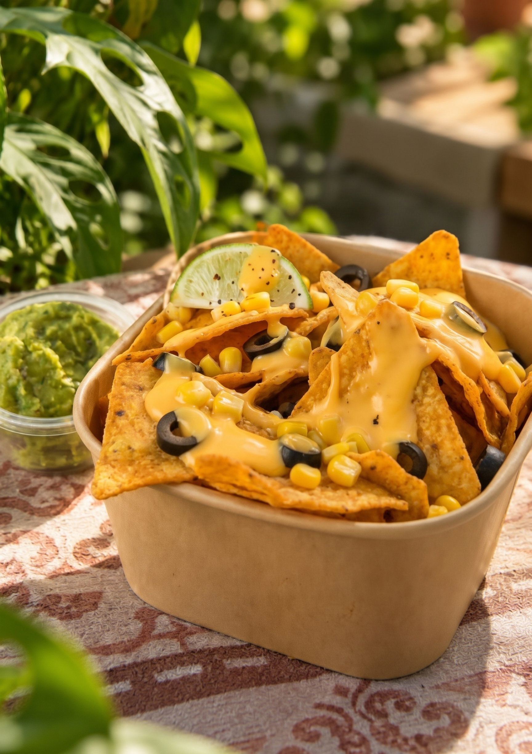 Mexican Style Cheesy Nachos 