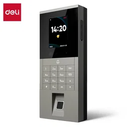 Deli ES602 Fingerprint And Face Access Control Machine, a Biometric Attendance And Door Access System.