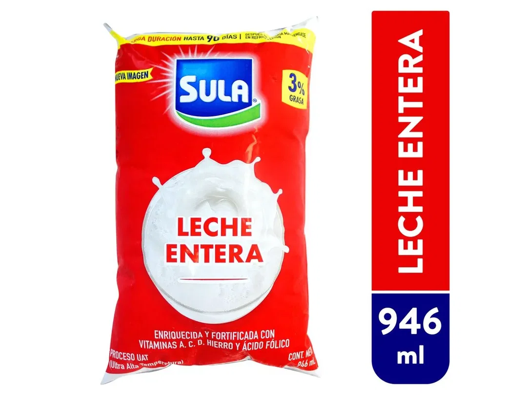 Leche Entera Sula Uht Elecster - 946 ml