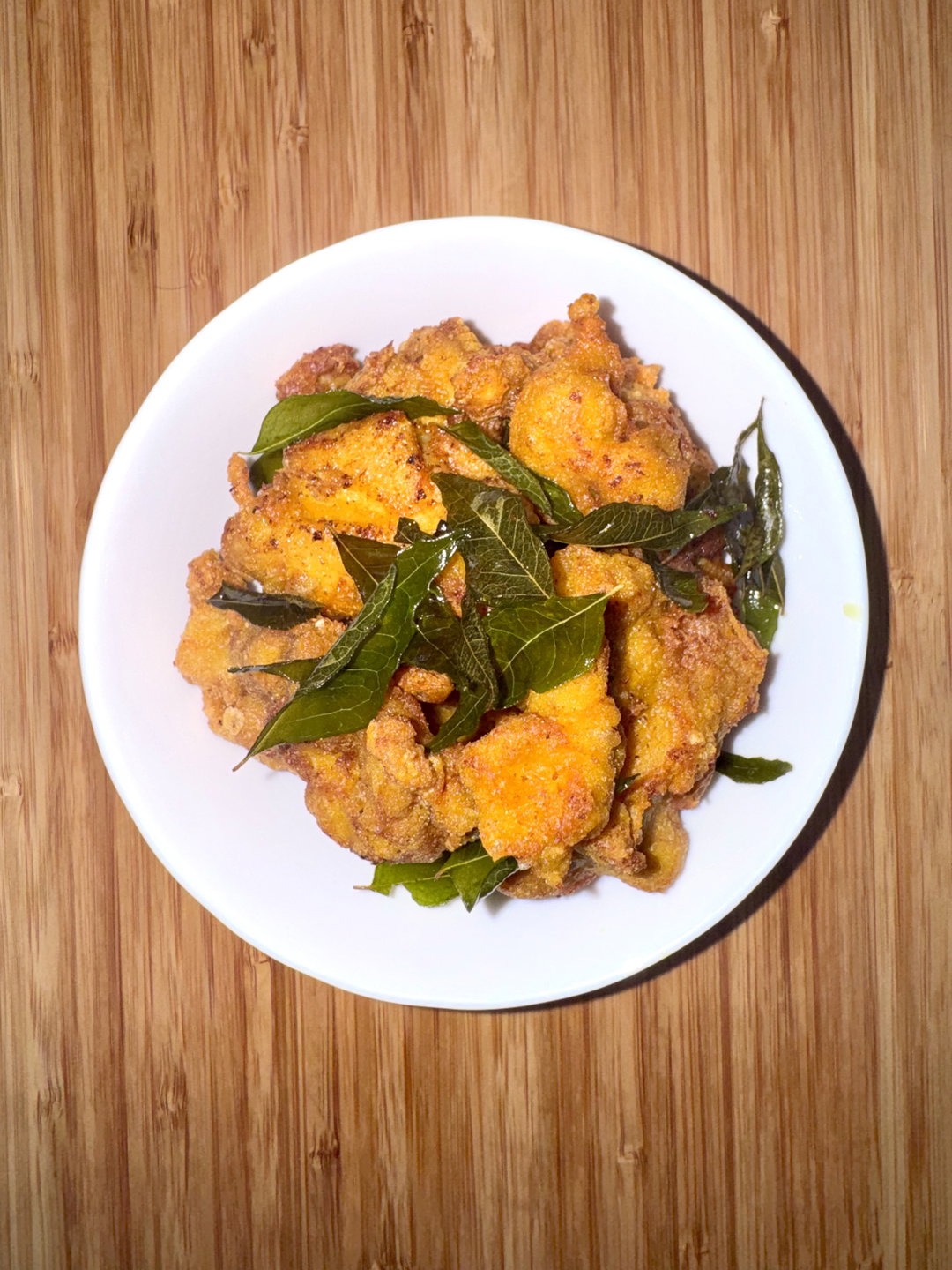 Golden Turmeric Fried Chicken Thighs 