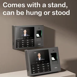 Deli ES172 biometric fingerprint, Face, And Palm Vein Attendance Machine.