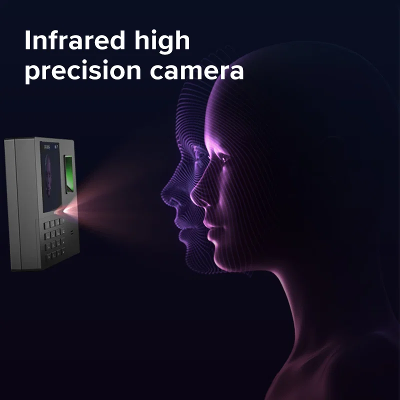 Deli ES172 biometric fingerprint, Face, And Palm Vein Attendance Machine._2
