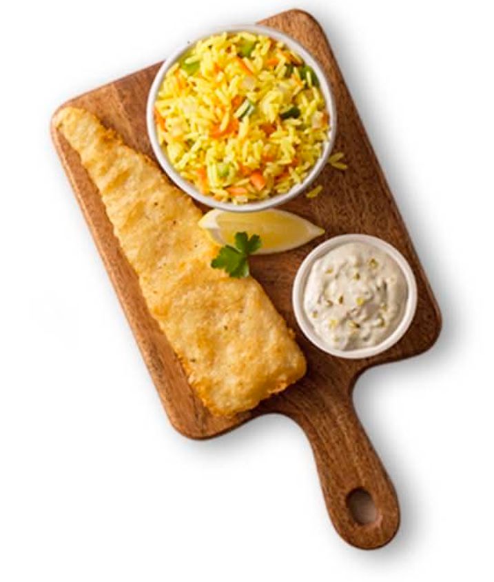 Hake & Rice