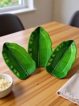 Serving Plate (Banana Leaf Shape)