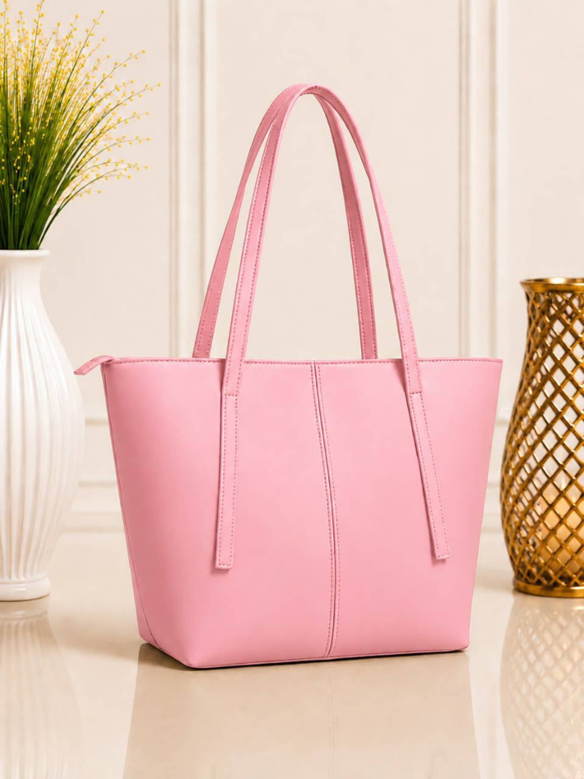 "Pink Crown Handbag