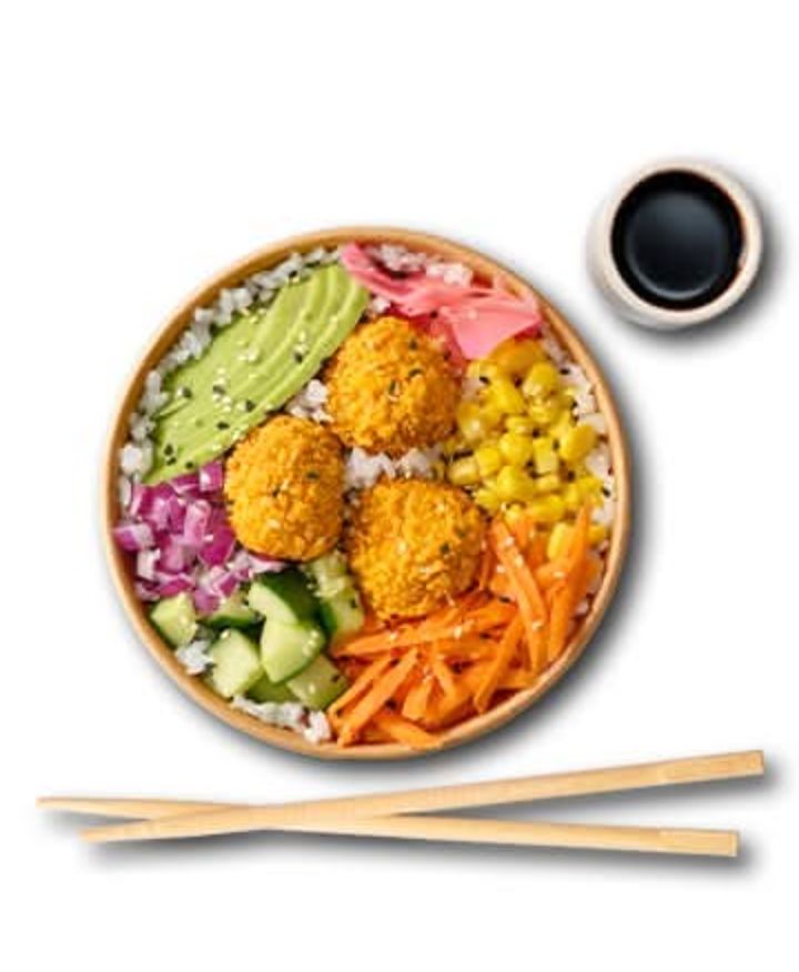 Veggie poke bowl
