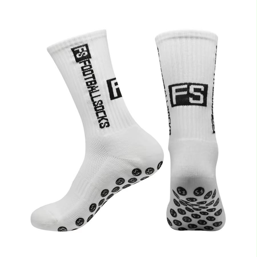 Chaussettes sportives antidérapantes pour footballeur athlètes_1