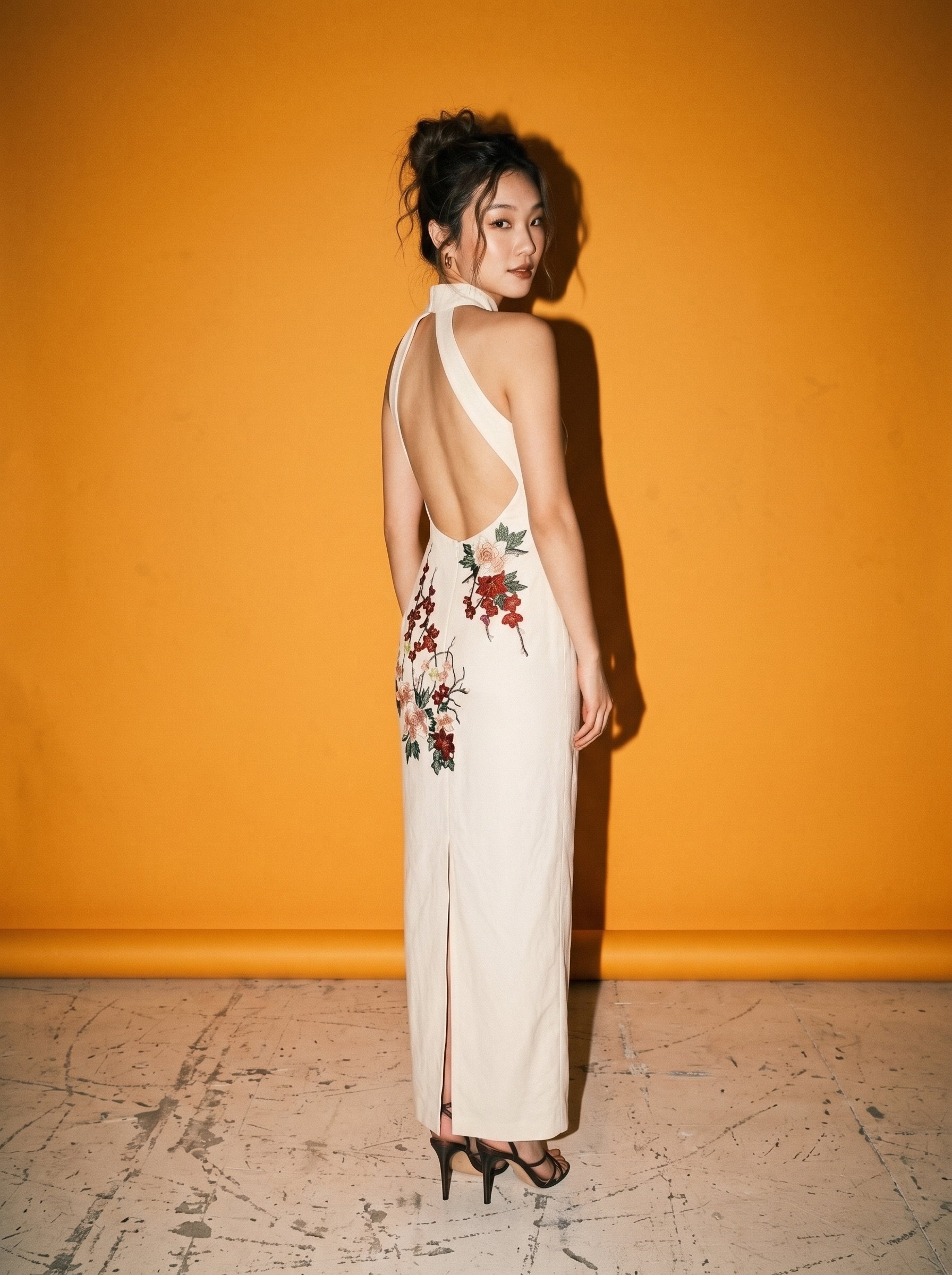 Ivory Cheongsam _2