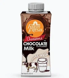 UHT FARM FRESH CHOCOLATE MILK 200ML