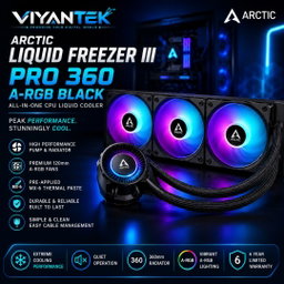 Arctic Liquid Freezer III PRO 360 Black Cooler