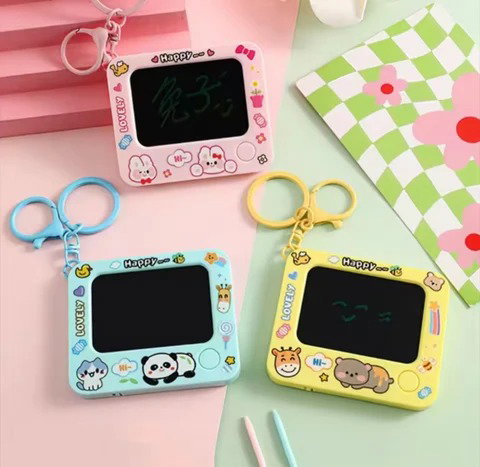  Mini LCD Writing Pad Keychain_0