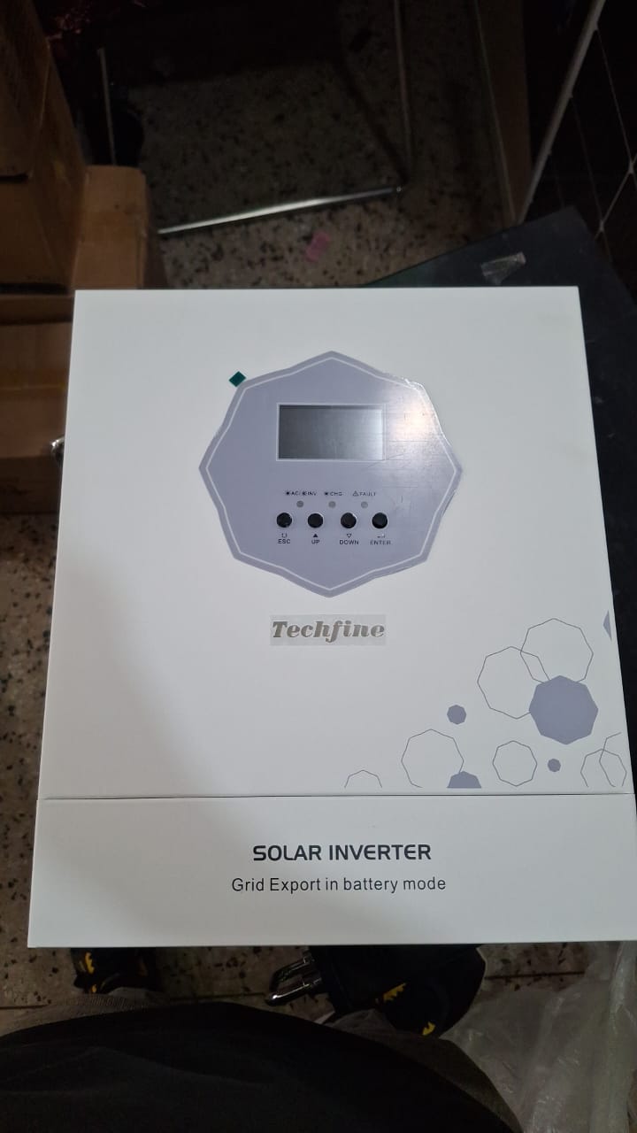 TECHFINE SOLAR INVERTER  3.0KVA 24V
