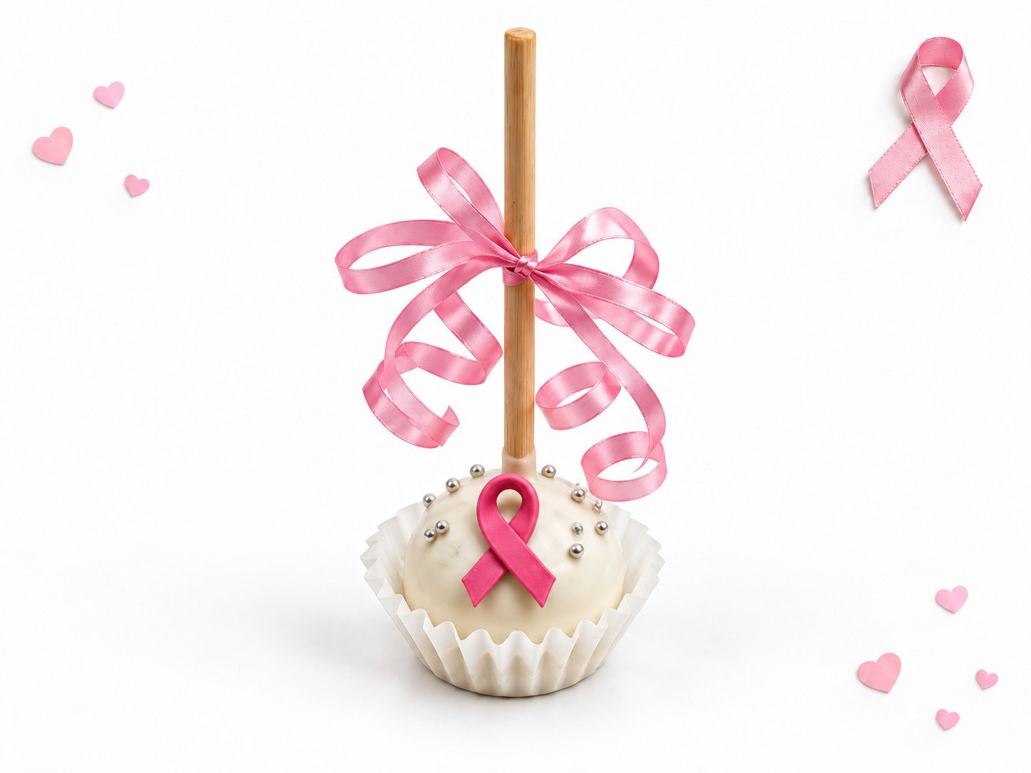 Think Pink Cake pop_0
