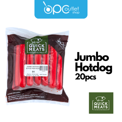 Quickmeats Jumbo Hotdog 6" 20pcs_0