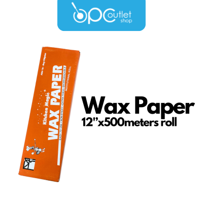 Wax Paper 12" x 500 Meters Roll_0