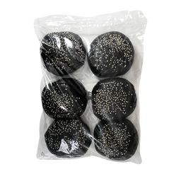 5am Black Buns 6s/pack - Pre Order Min order 5packs