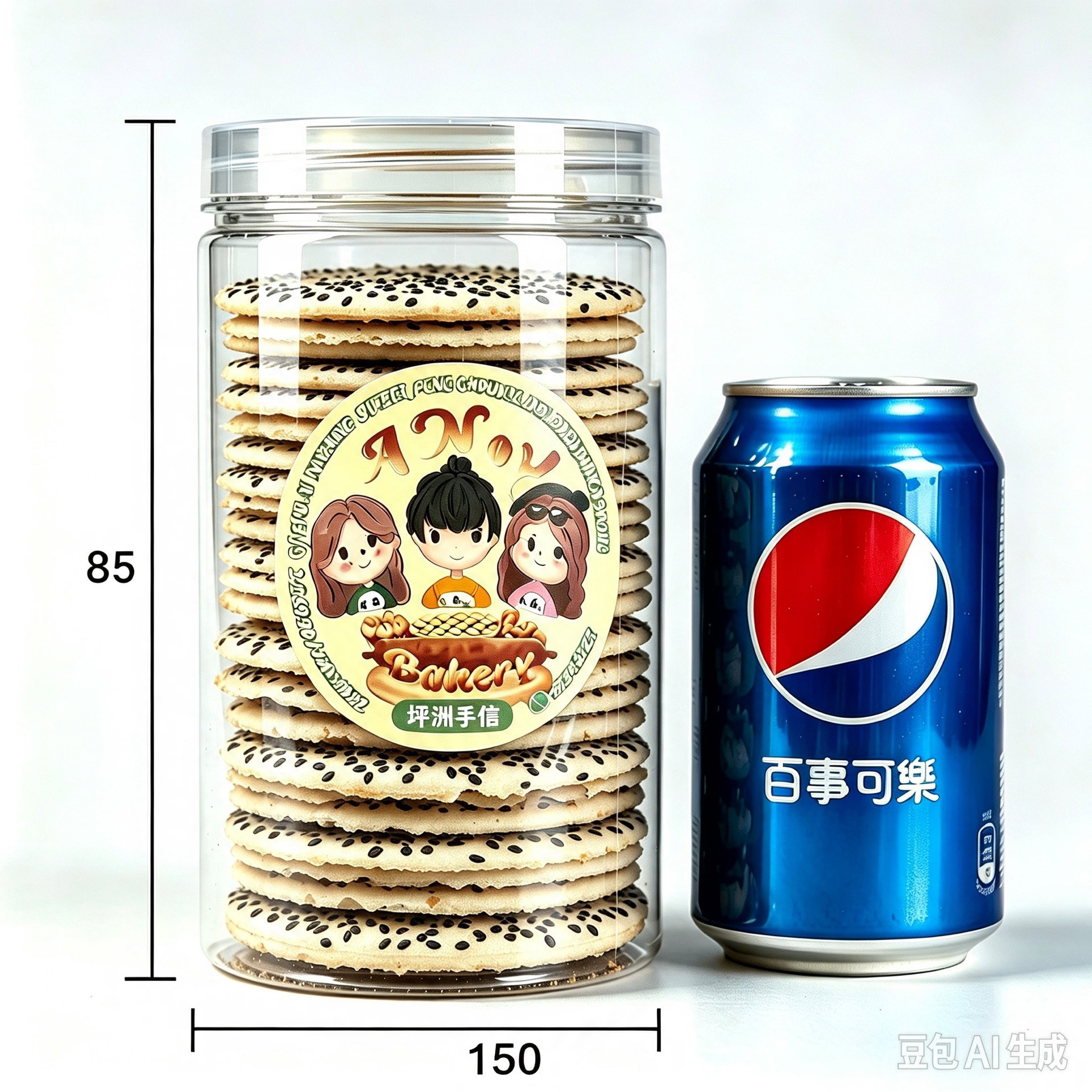 黑白南乳芝麻餅_0
