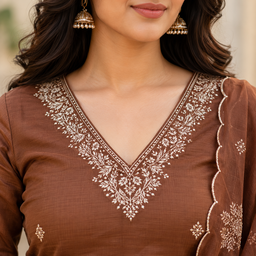 V-Neck Dress Design
