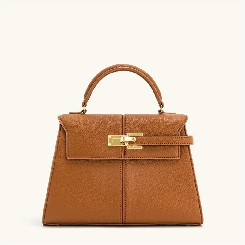 Structured Top-Handle Bag