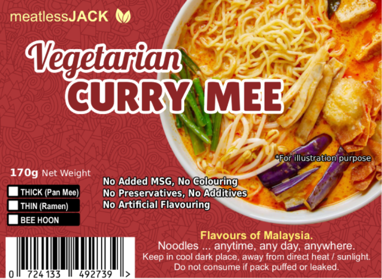 Vegetarian Curry Mee_0