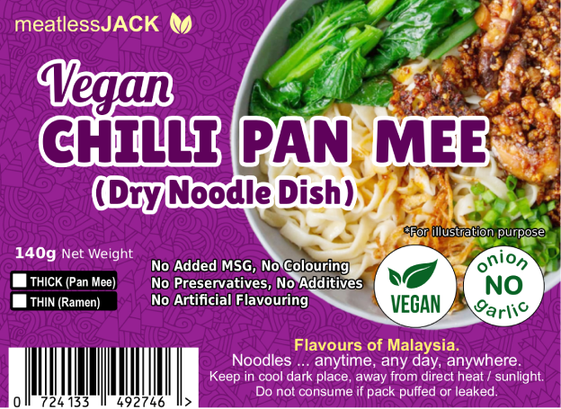 Vegan Chilli Pan Mee