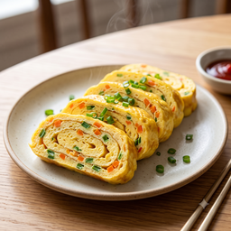 Gyeran-mari (계란말이) – Omelette roulée coréenne