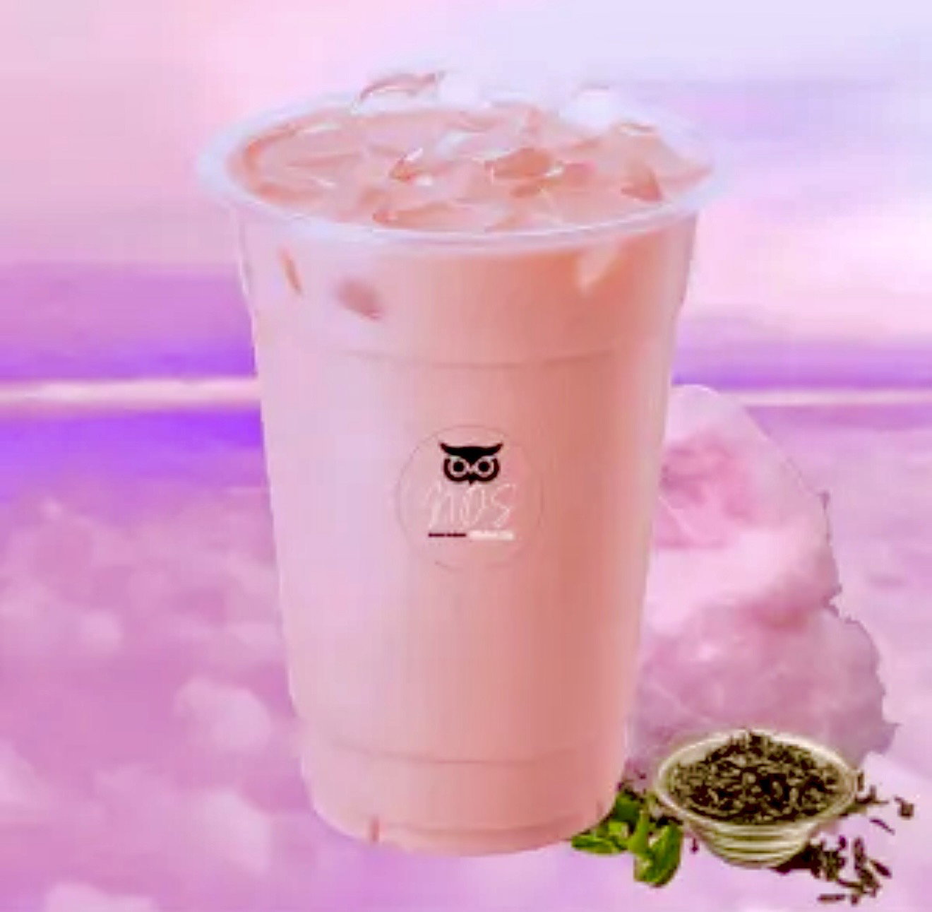 Cotton Candy Bubble Gum Milk Tea (L)
