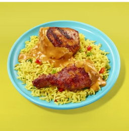 1/4 chicken paella 