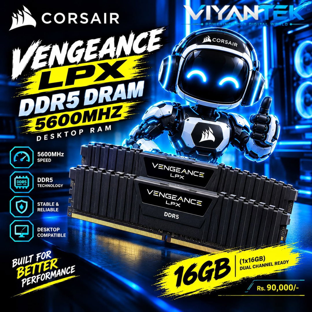 Corsair Vengeance LPX 16GB DDR5 5600MHz RAM