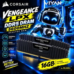 Corsair Vengeance LPX 16GB DDR5 5600MHz RAM