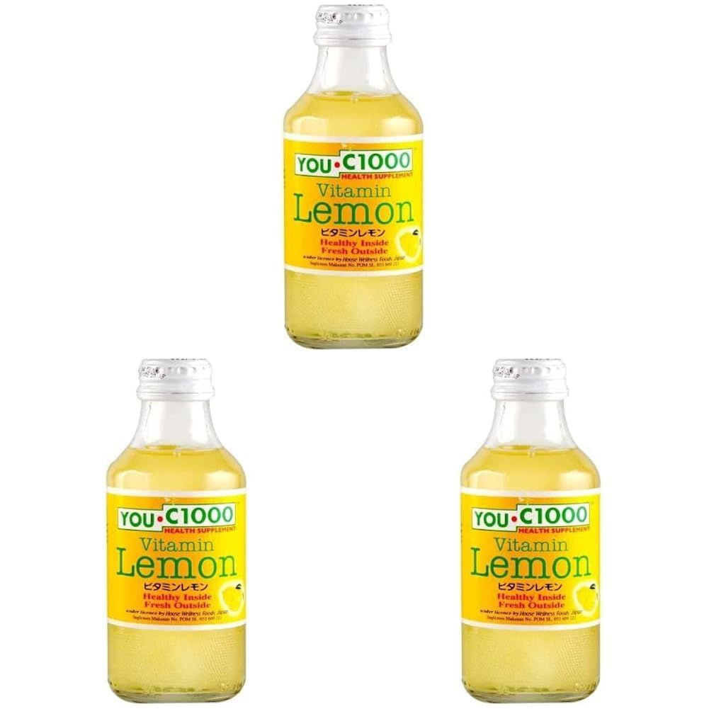 YOU.C1000 檸檬味健康飲品 140mL × 3支