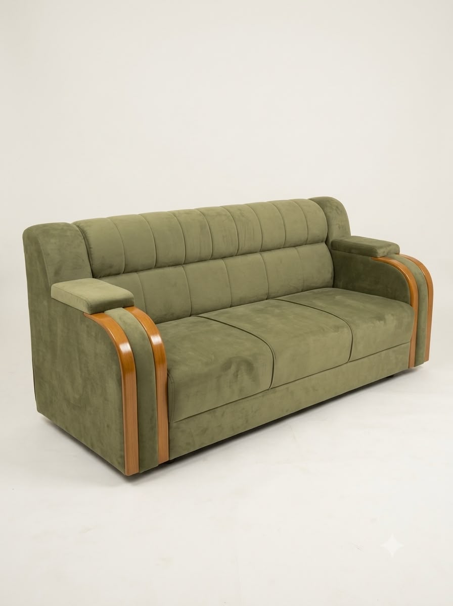 LUXURY 3-SEATER PLUSH VELVET_0