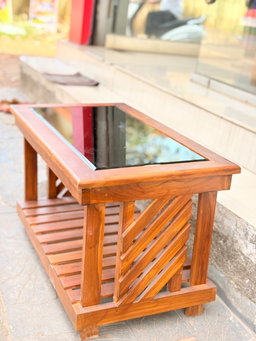 SOLID TEAK WOOD CENTER / TEAPOY