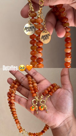 Aperol Necklace 🍊