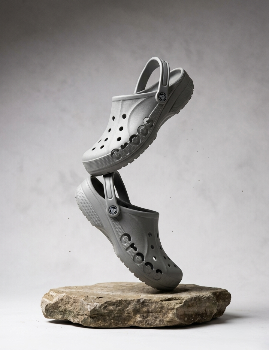 Concrete Grey Levitation. Street Cutout Clogs ⚡🩶
