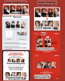 SM Artist 2027 Season Greeting's