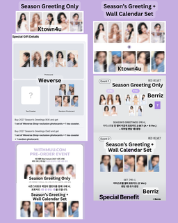 SM Artist 2027 Season Greeting's