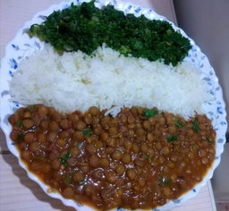 Rice🍚 + Kamande(Lentils)