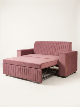 MODERN VELVET SOFA CUM BED