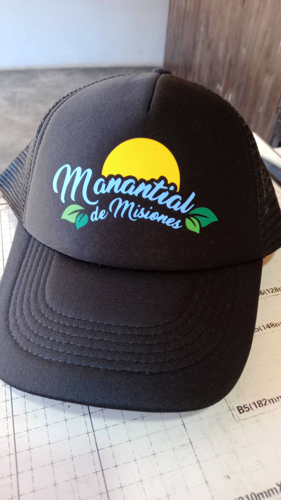 Gorra estampada personalizada